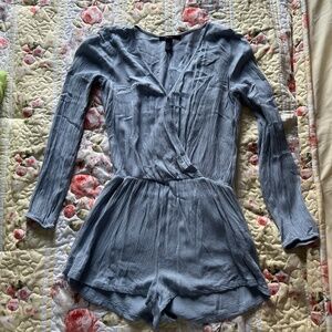 Long sleeve romper